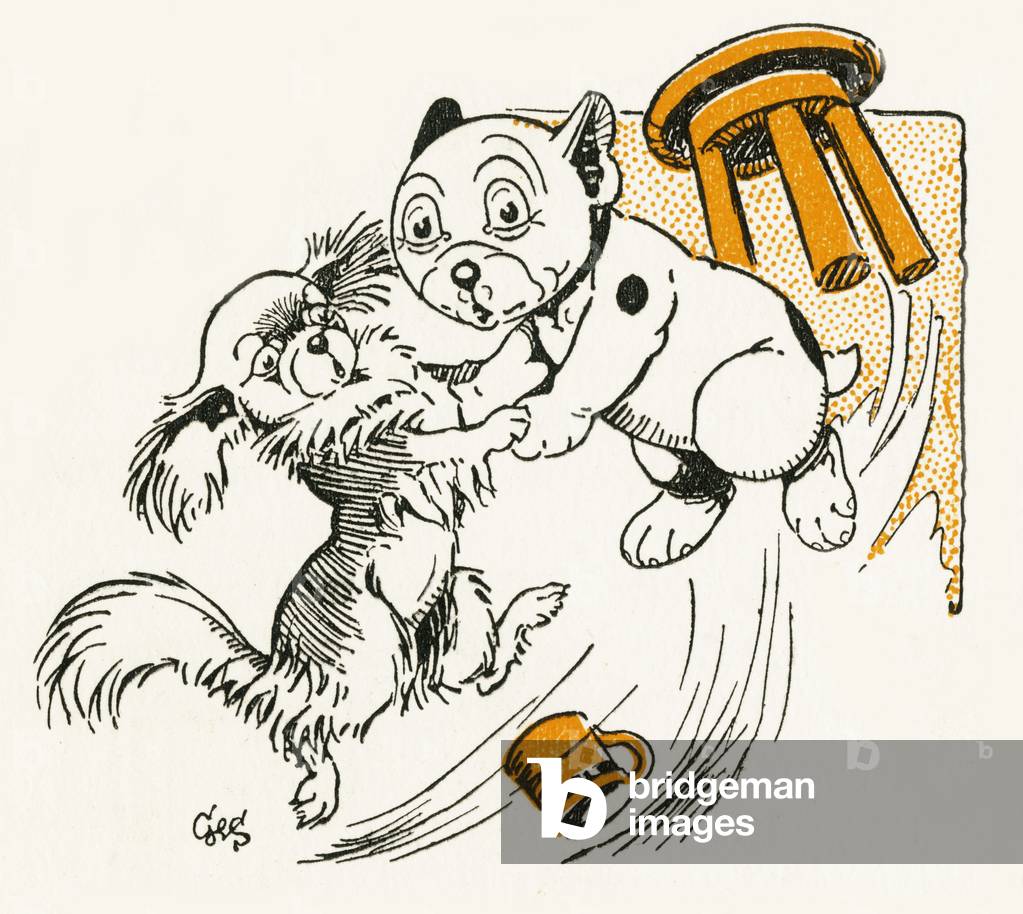 Image of Print depicting Bonzo 1947 by George Ernest Studdy