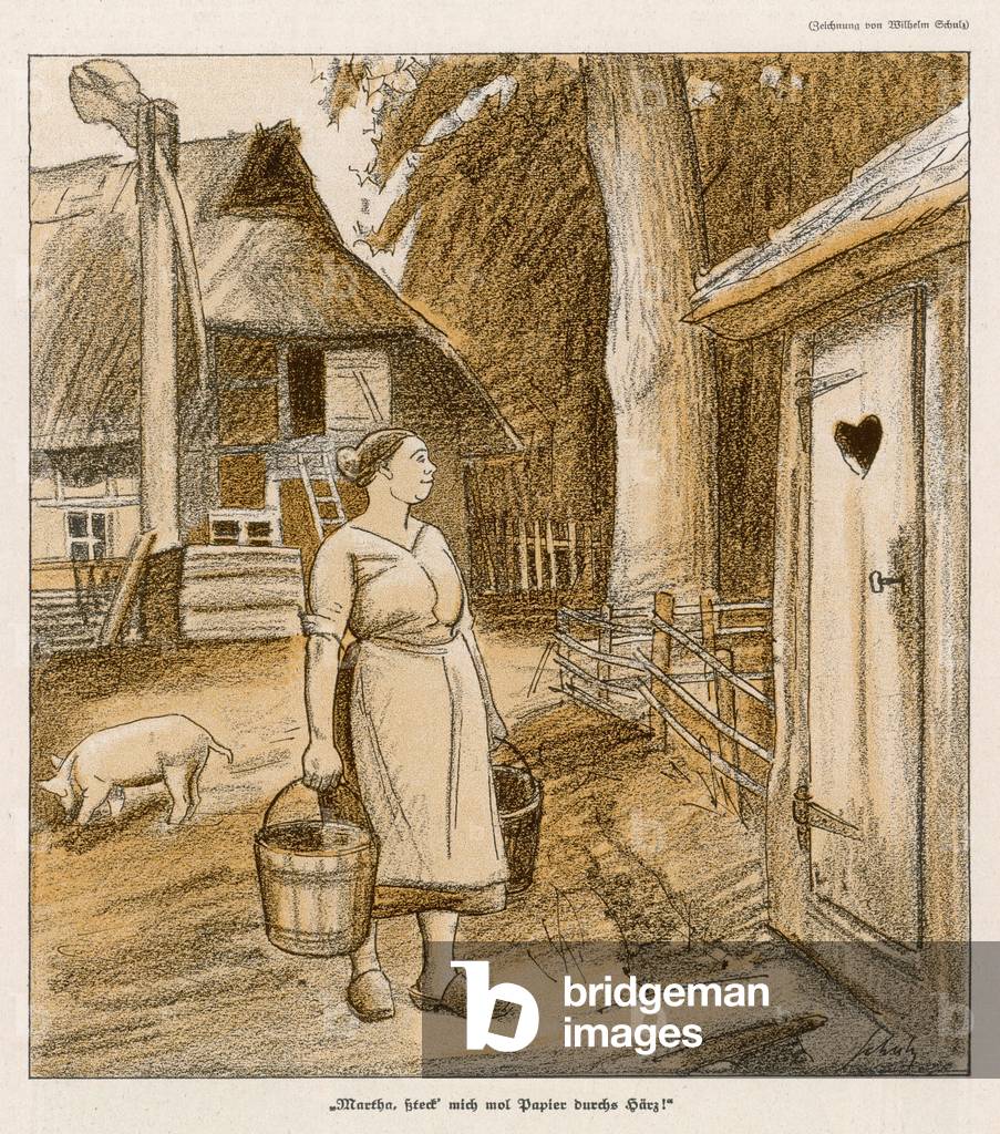 Image of Print depicting OUTDOOR PRIVY 1922 by Wilhelm Schulz