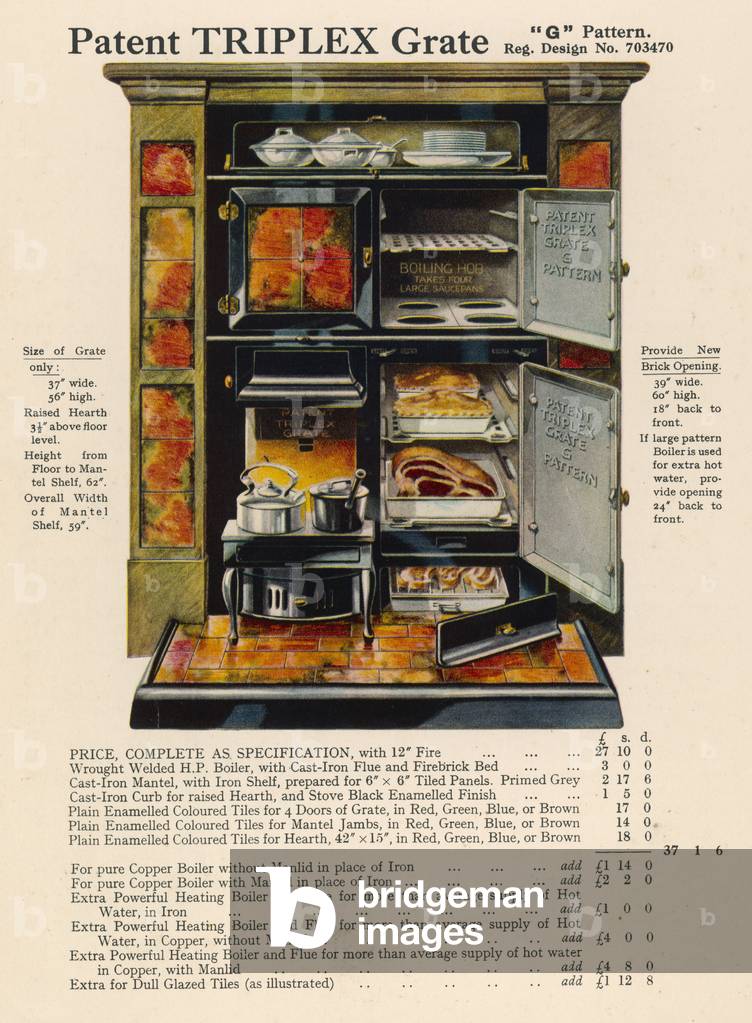 Immagine di Stampa "GRIGLIA TRIPLEX" 1929