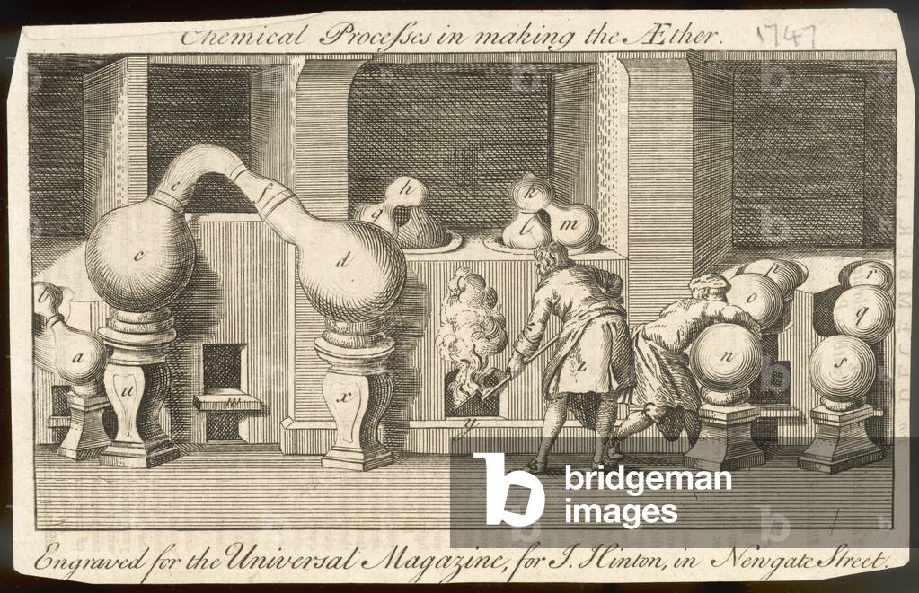 Image de Gravure représentant FABRICATION DE L'ÉTHER/1747 1747