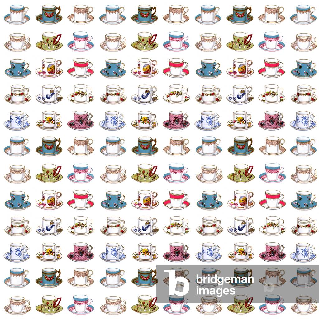 Repeating Pattern - Tea Cups