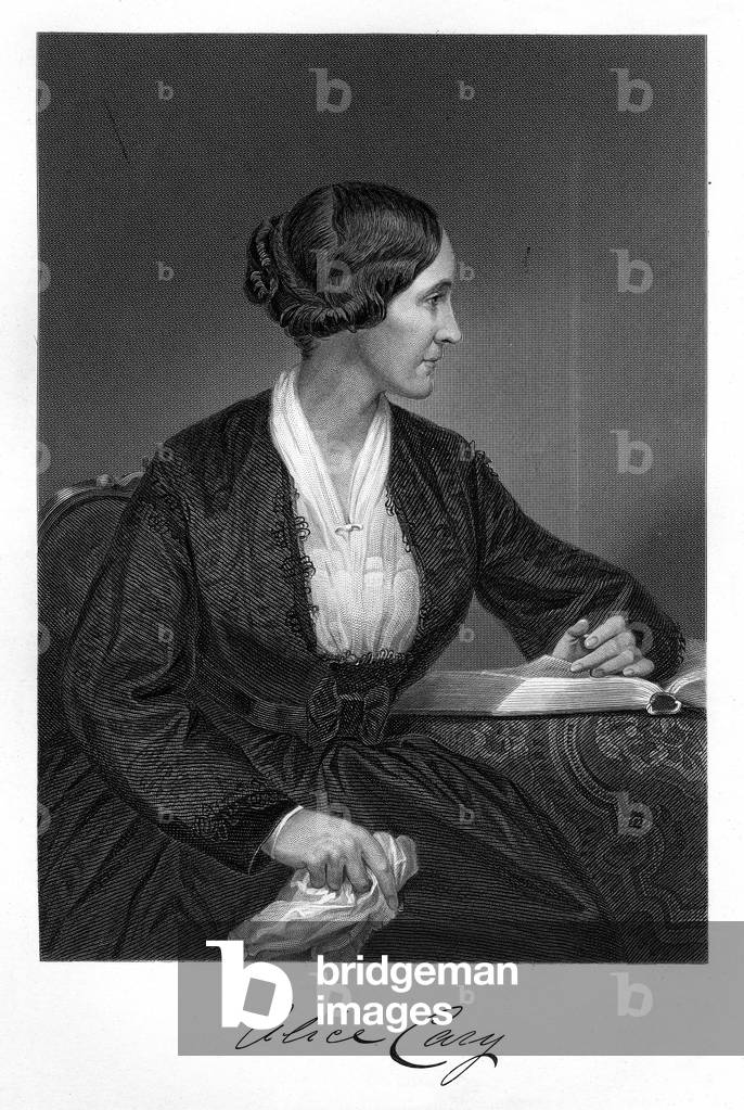"Alice Cary" 1801 von Alonzo Chappel