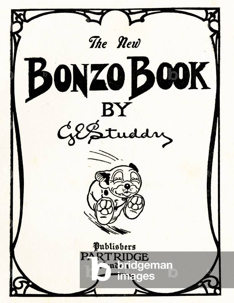 Image of Print depicting Bonzo 1927 by George Ernest Studdy