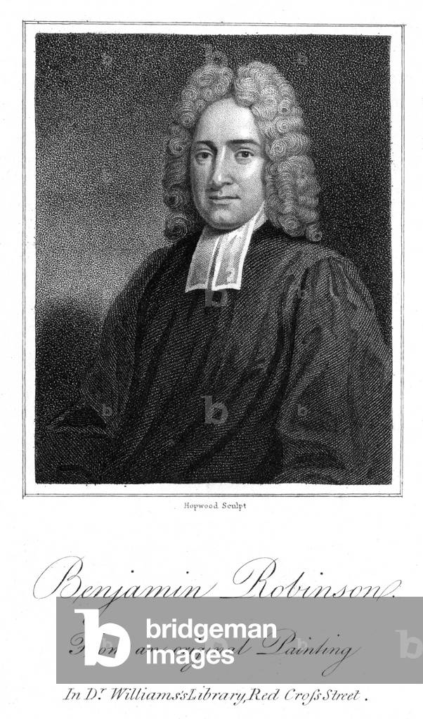 Bild von Gravur "BENJAMIN ROBINSON" 1801