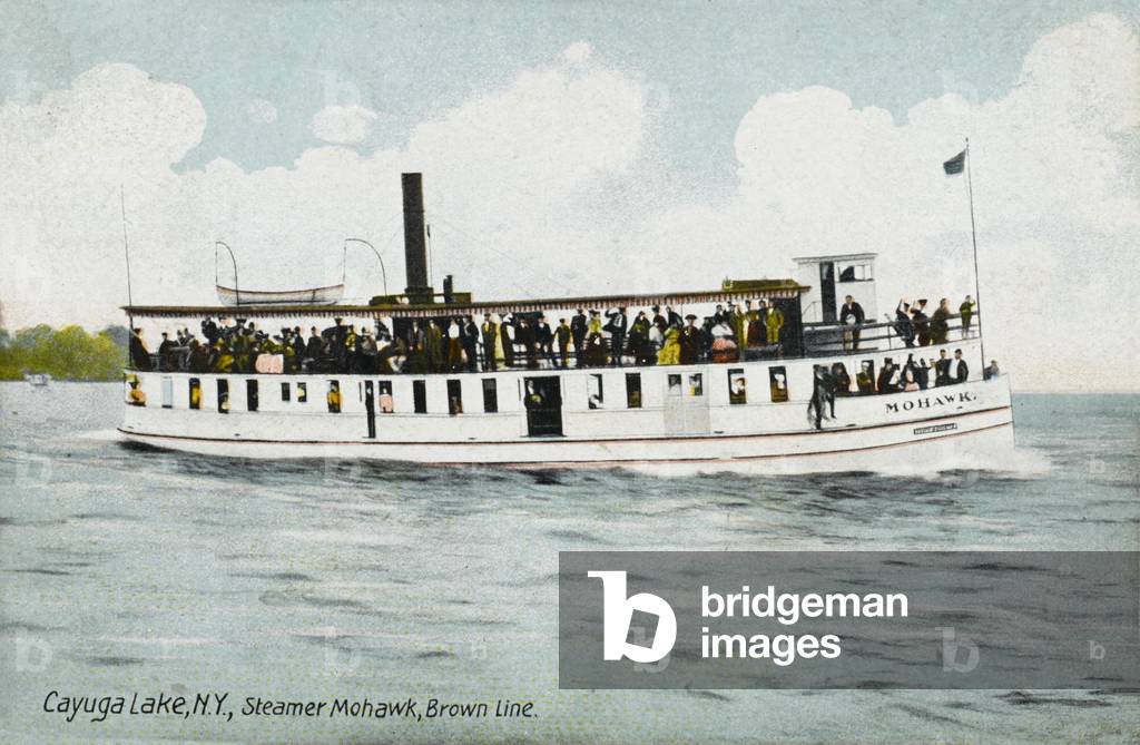 Image of Print depicting Mohawk Steamer 1909