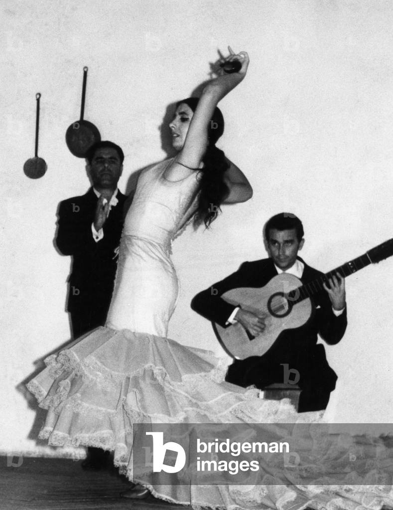 Image of Photography depicting FLAMENCO DANCER 1960 by Barnaby's Studios Ltd