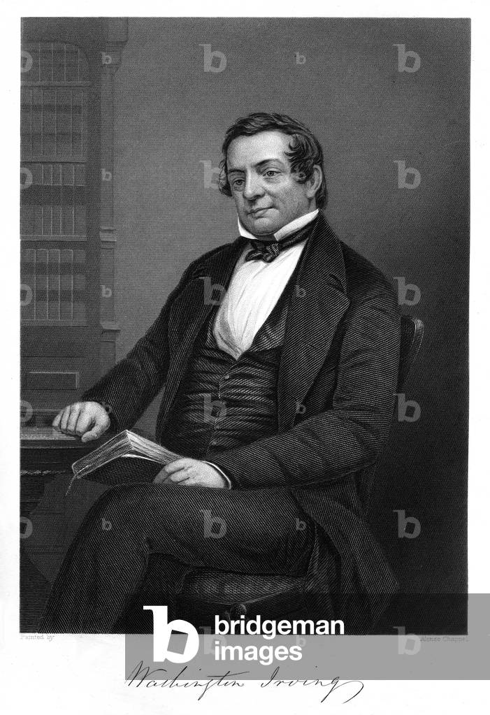 "WASHINGTON IRVING" 1801 von Alonzo Chappel