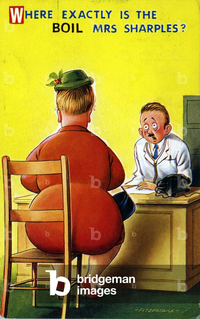 Cartolina a fumetti di Bamforth