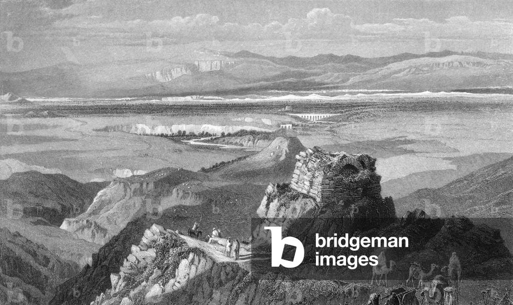 Bild von Gravur "JERICHO 1850" 1850