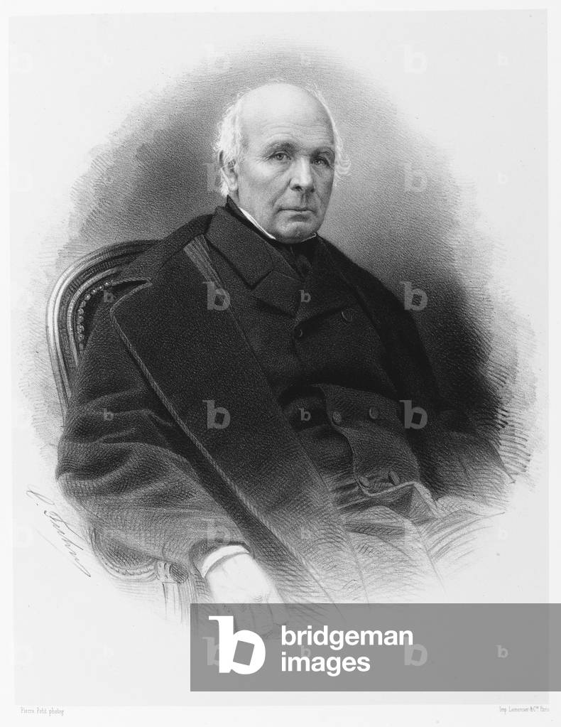 Bild von Druck "Hippolyte Passy" 1865 von Charles-Jeremie Fuhr