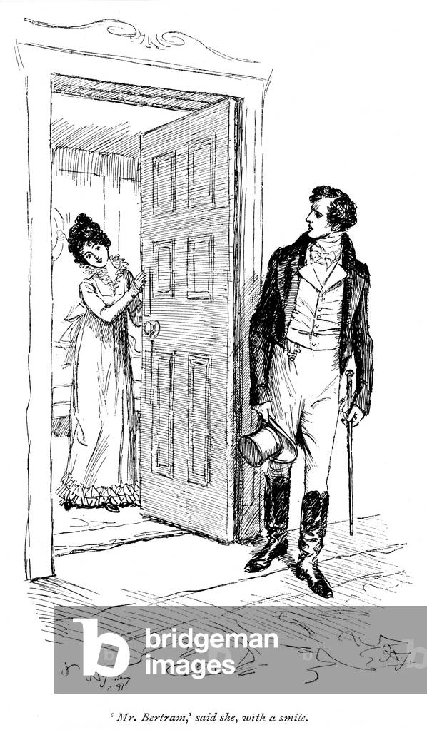 Bild von Druck "MANSFIELD PARK" 1897 von Hugh Thomson