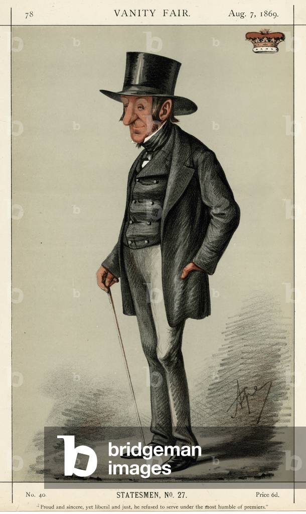 Bild von Druck "Edgar Seymour" 1869 von Carlo Pellegrini