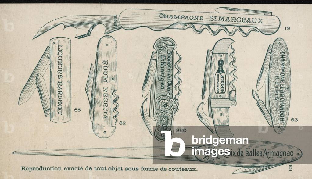 Immagine di Stampa "ATTREZZI PER CAMERIERI" 1801