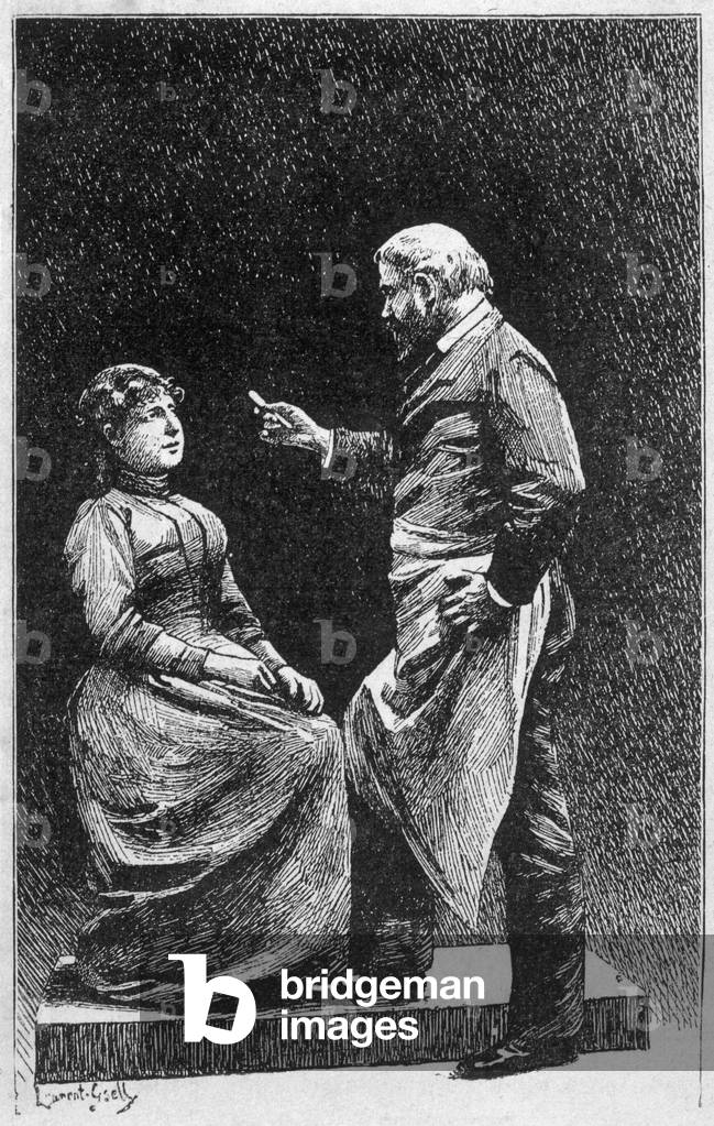 Image de Gravure représentant TRESSE/HYPNOSE/EXPÉRIENCE 1841