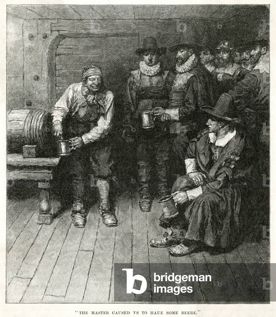 Das erste Weihnachtsfest der Pilgrim-Väter 1621