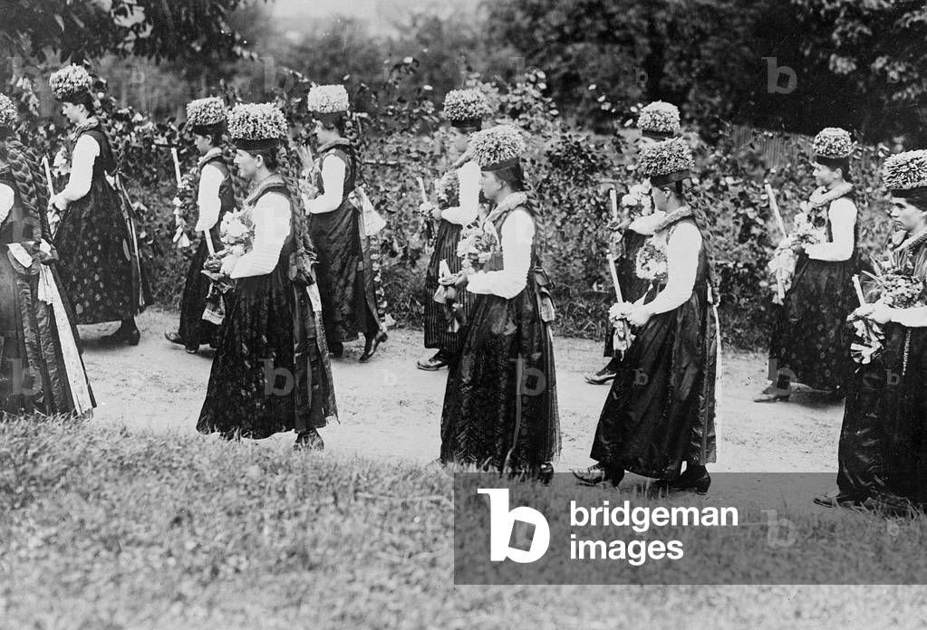 Image of Photography depicting GOOD FRIDAY PROCESSION 1930 by Barnaby's Studios Ltd
