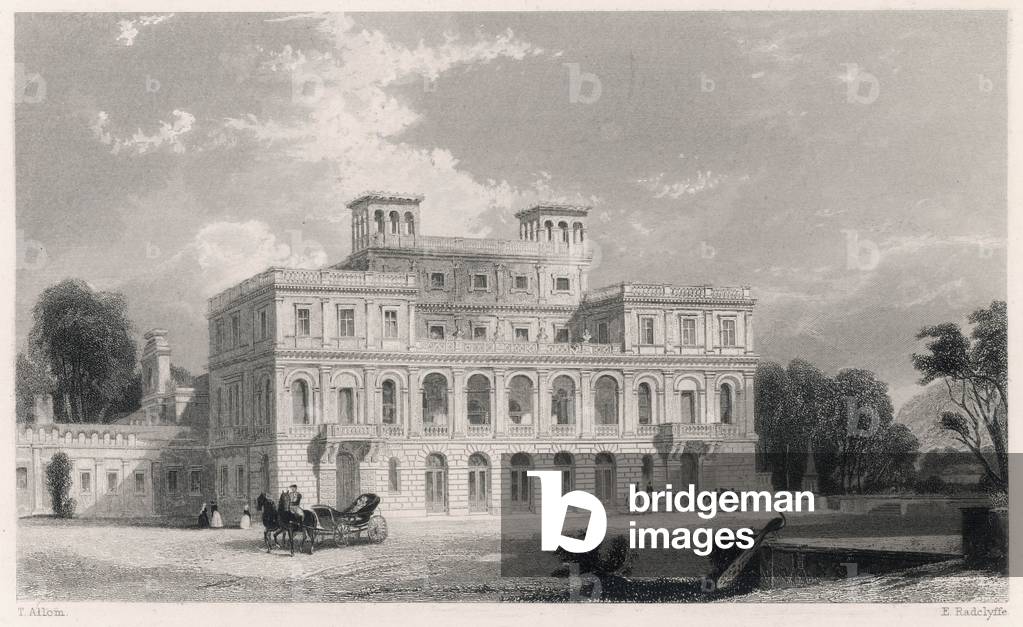 Bild von Gravur "DEEPDENE" 1835
