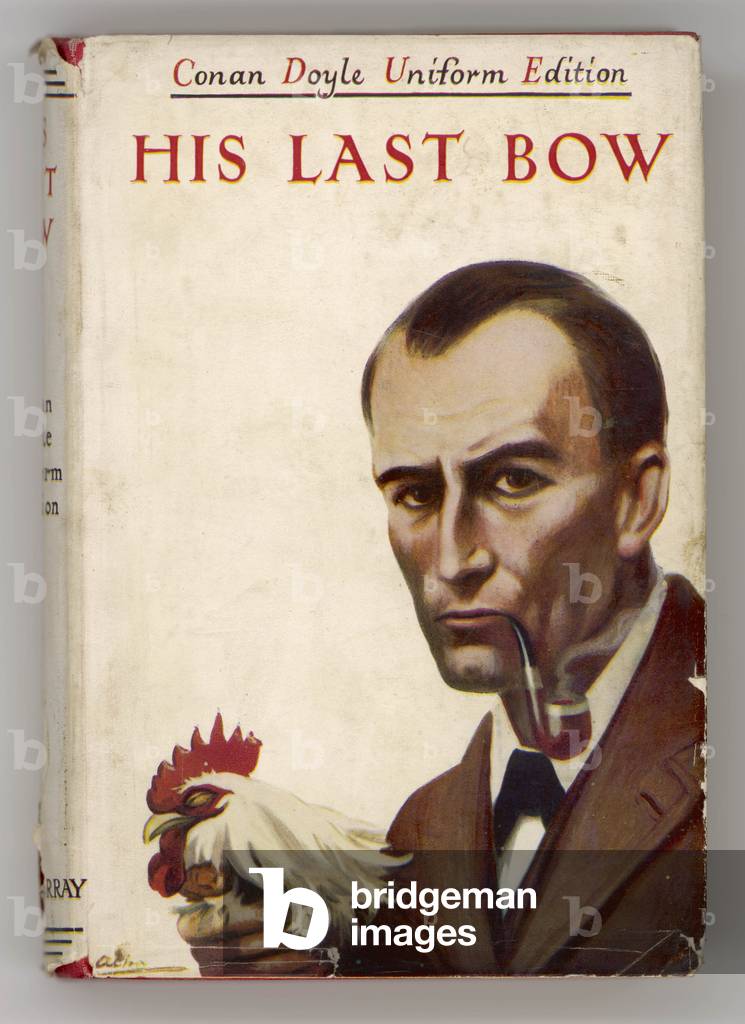 Image de Estampe représentant Sherlock Holmes - Pipe 1917 par Edwin Austin Abbey
