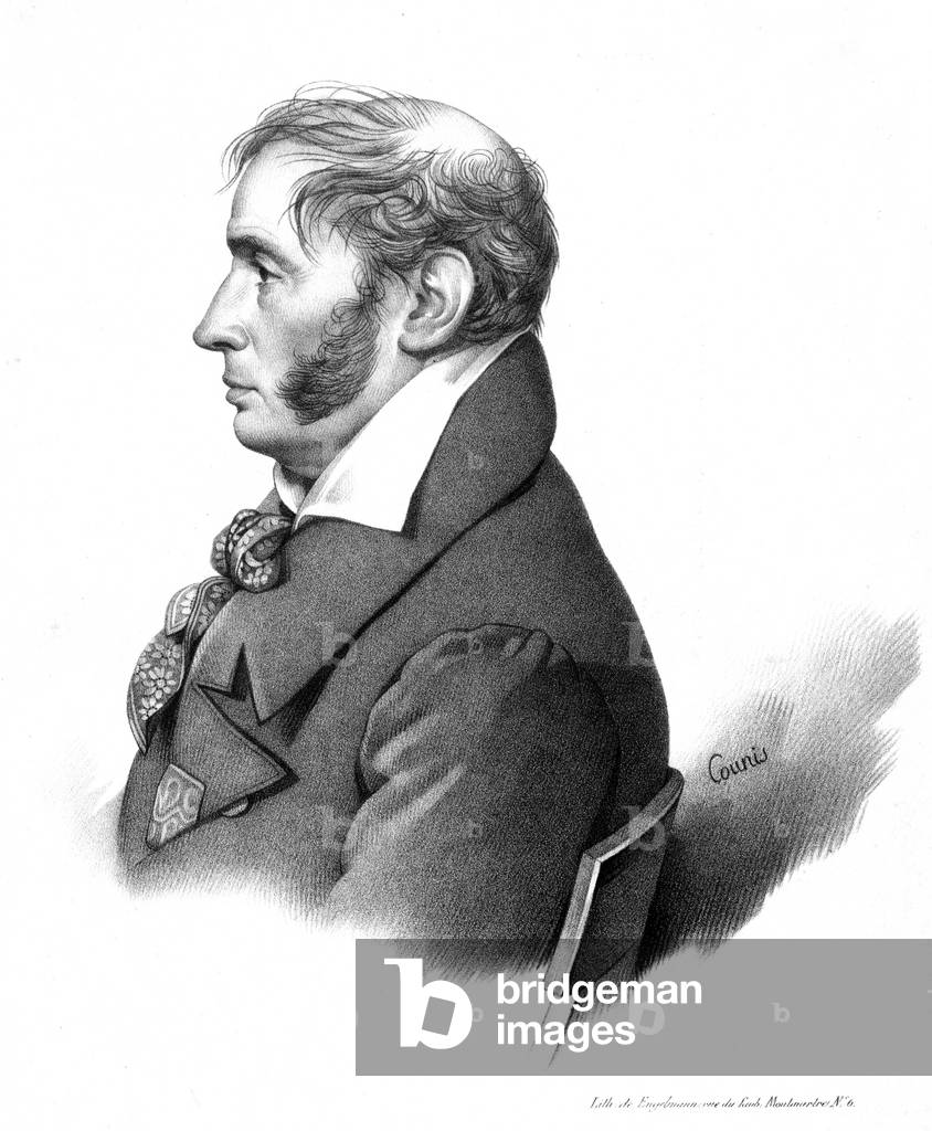 Image of Print depicting Theodore Mionnet (lithograph) by Salomon Guillaume Counis