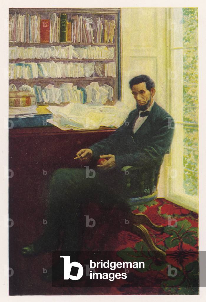 "Abraham Lincoln" von Howard Pyle
