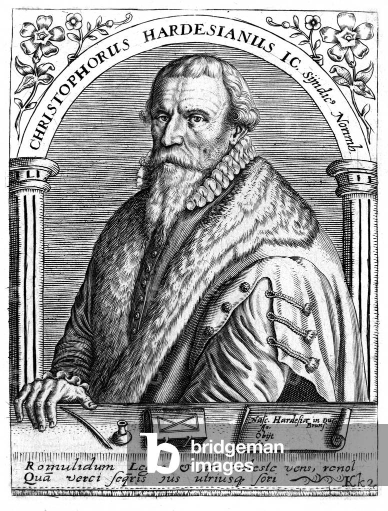 Image de Gravure représentant CHRISTOPH HARDESIANUS 1648