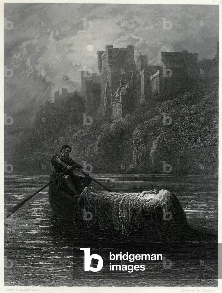 Immagine di Incisione "Camelot" di Gustave Dore