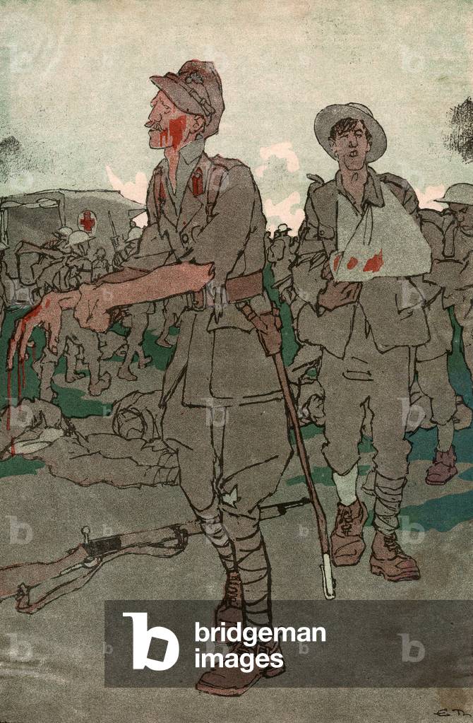 "BODEN NEHMEN" 1916 von Eduard Thony