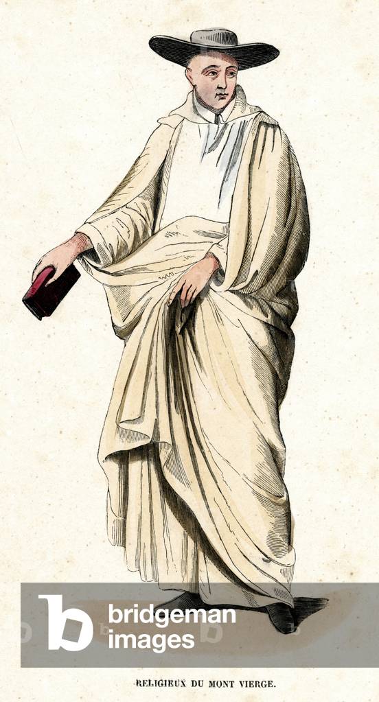 Immagine di Stampa "MONTE VERGINE" 1848 di French School