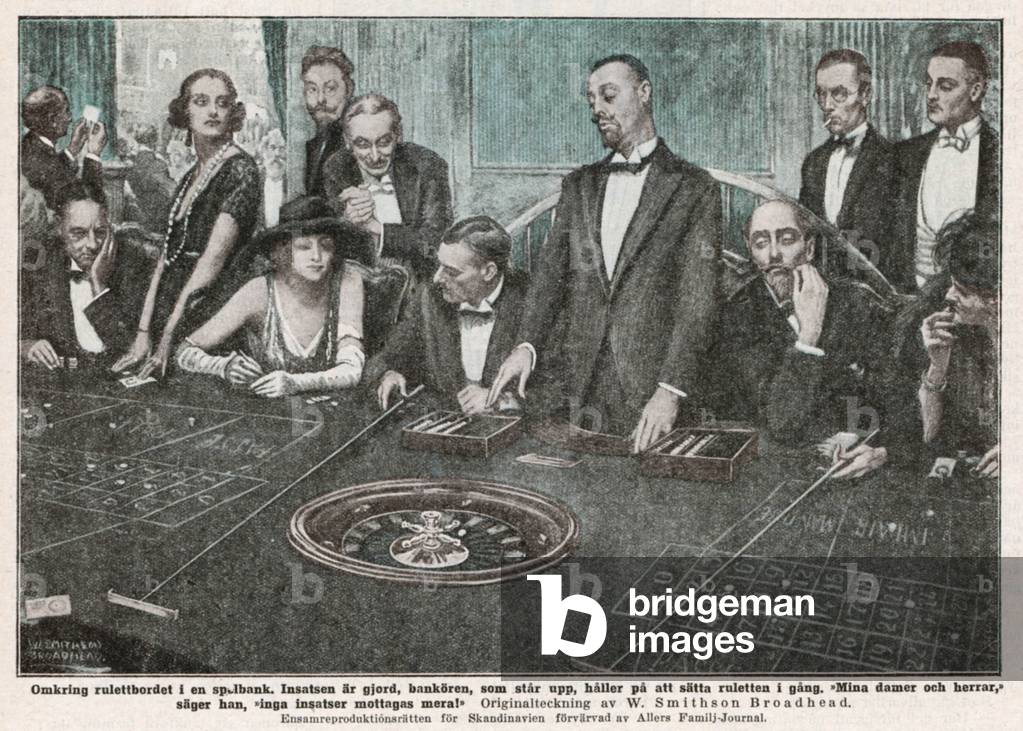 Image of Print depicting RIEN NE VA PLUS 1921 by W. Smithson Broadhead