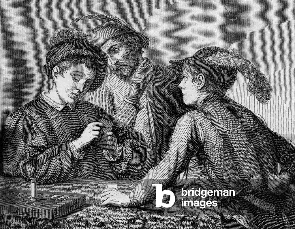 Immagine di Incisione "GIOCATORI D'AZZARDO C16" 1801