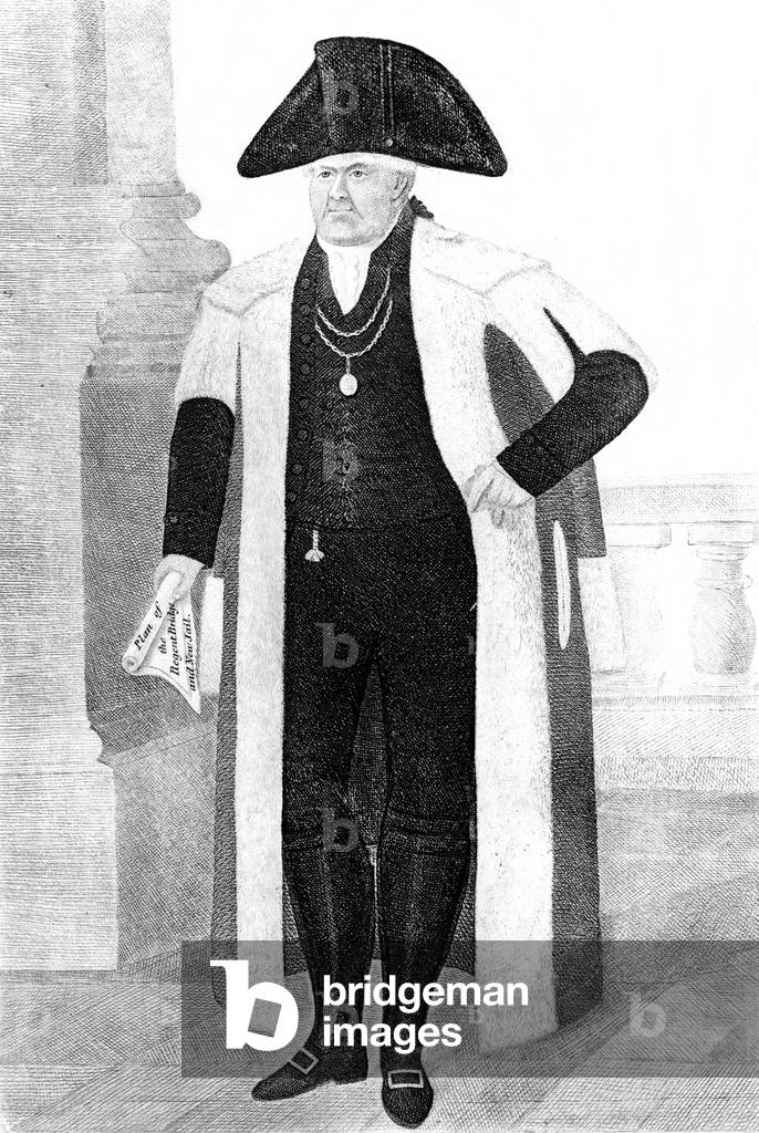 Sir John Marjoribanks, 1815 (etching)