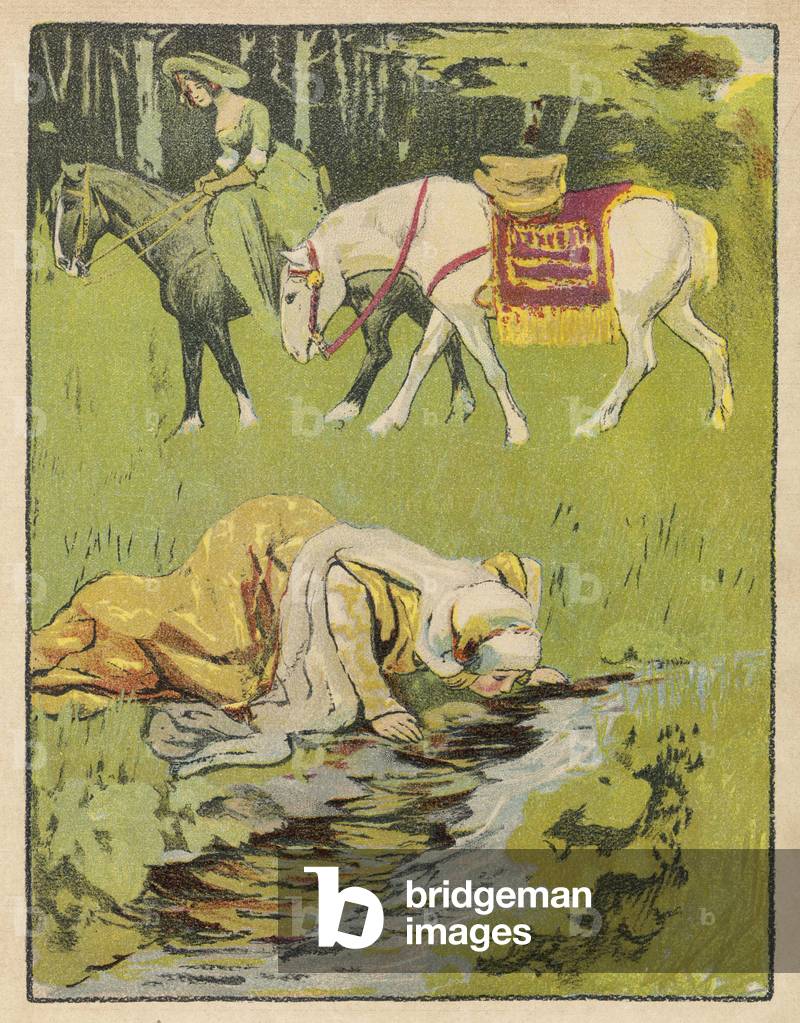 BOIRE DANS UN RUISSEAU