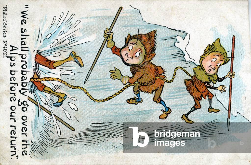 Bild von Druck "Philco Comic-Postkarte" 1920