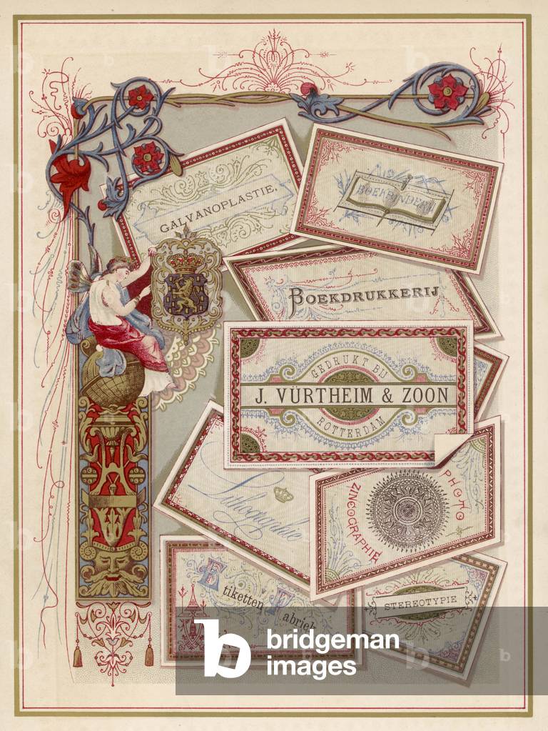 Image of Print depicting DUTCH PRINTER'S EXAMPLE 1885