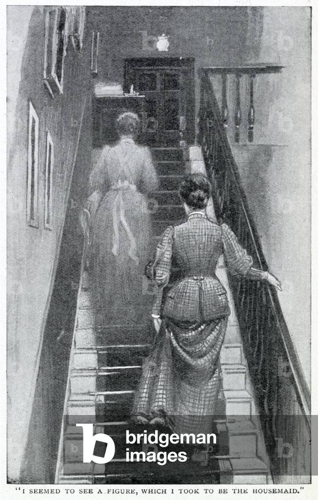 "CAMERIERA FANTASMA" 1908 di Warwick Goble