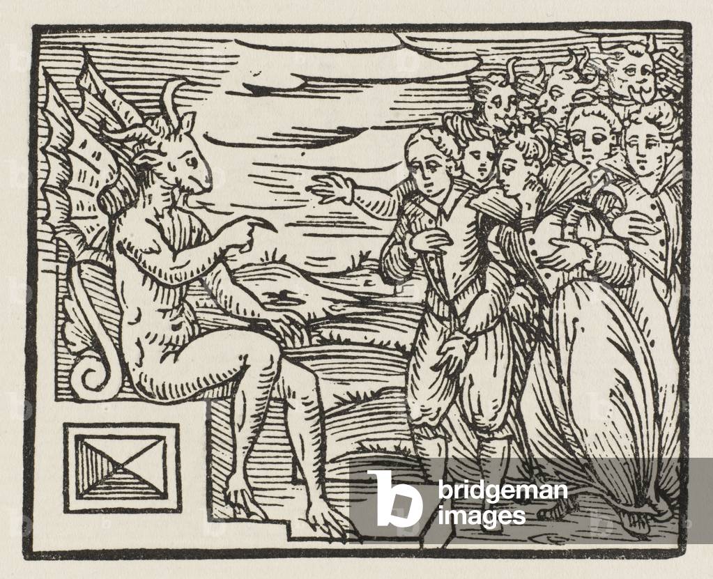 Immagine di Incisione "PATTO CON IL DIAVOLO" 1626 di Francesco Maria Guazzo