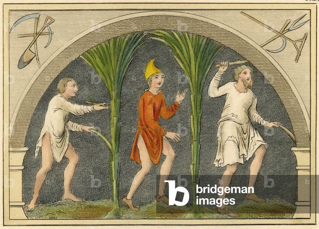 (STRUTT) SAXON RUSTICS by Joseph Strutt