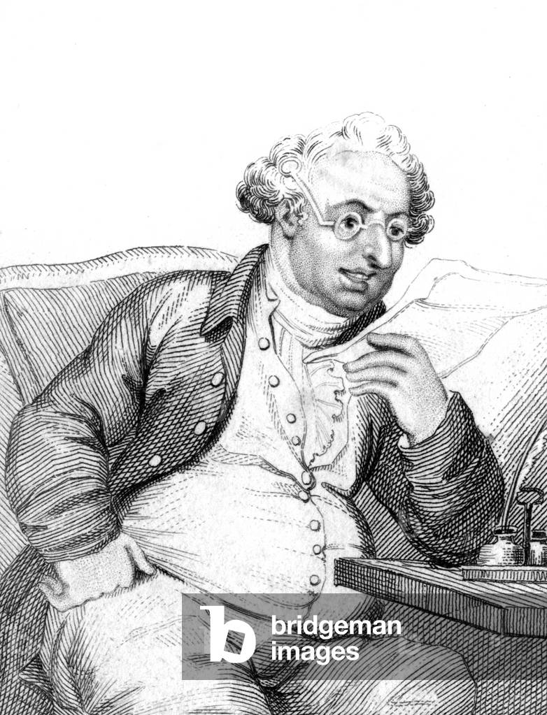 Bild von Gravur "EDWARD DONOVAN" 1809 von Thomas Rowlandson