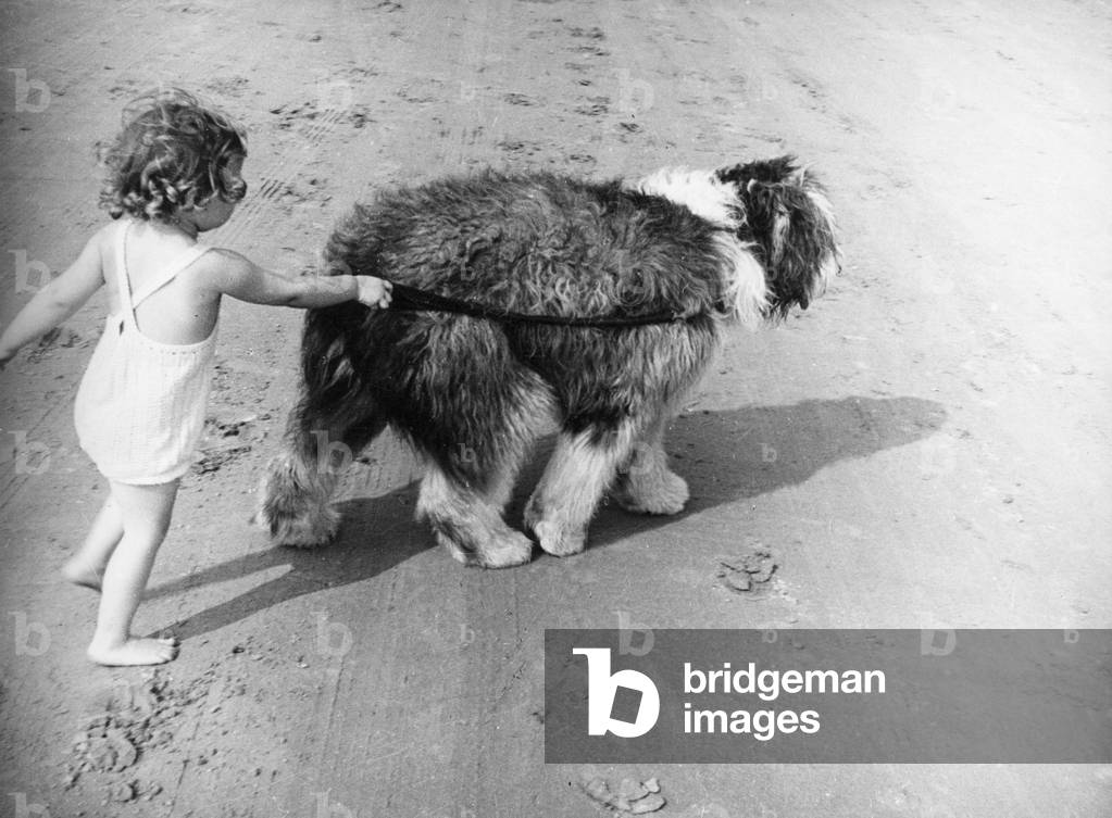 Immagine di Fotografia "AMICI SULLA SPIAGGIA" 1950 di Barnaby's Studios Ltd
