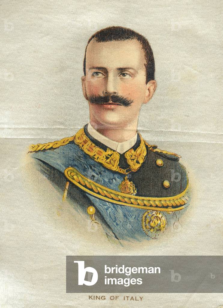 King of Italy (printed silk)