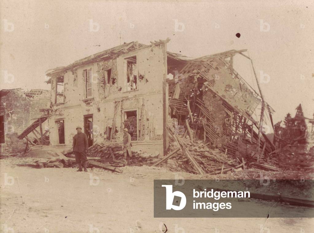 The village of Curlu-Somme- in July 1916