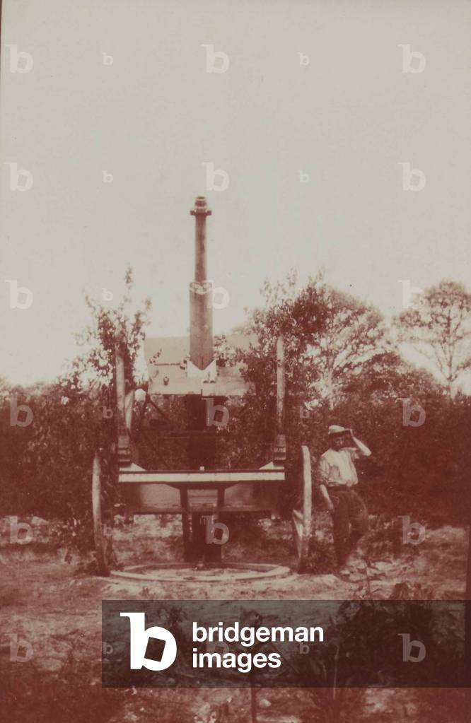 75 mm gun, anti-air position 1915