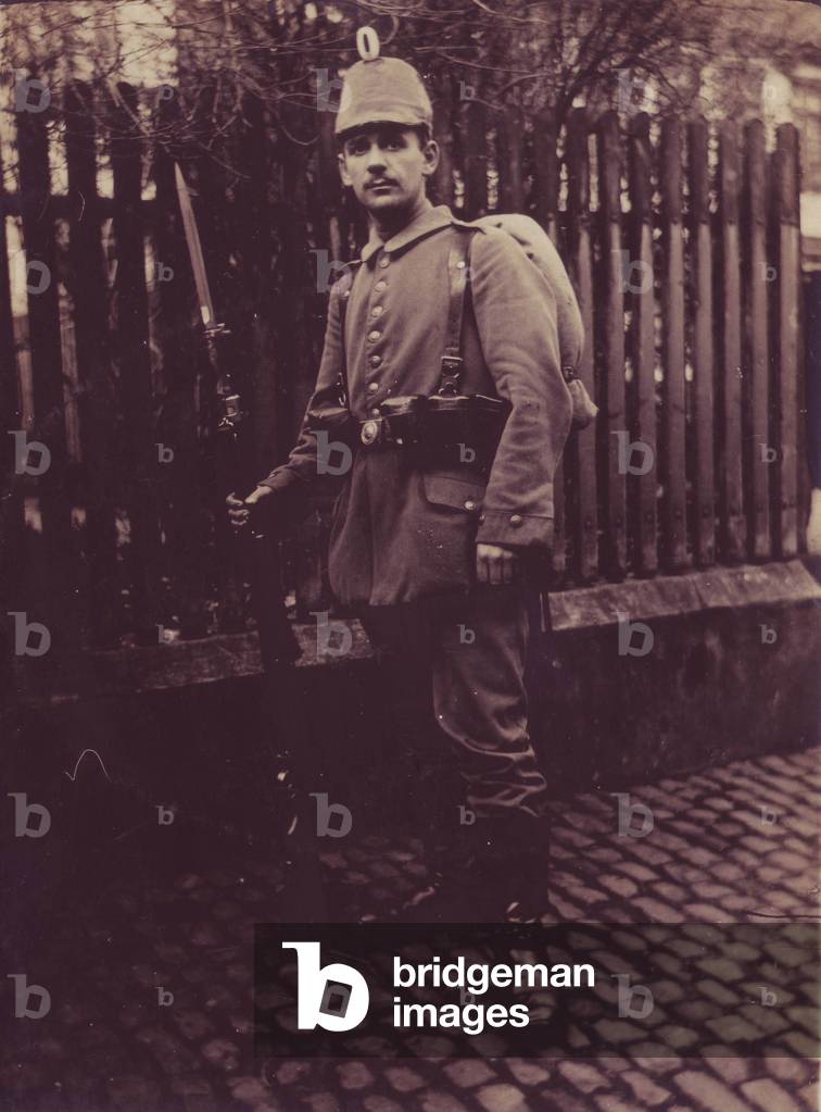 Jager, German hunter, fighter at the Linge Pass 1915