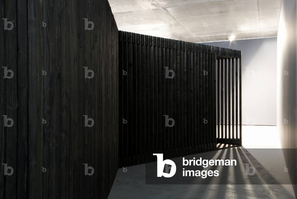 Horizon, 2007 (black stained spruce timber)