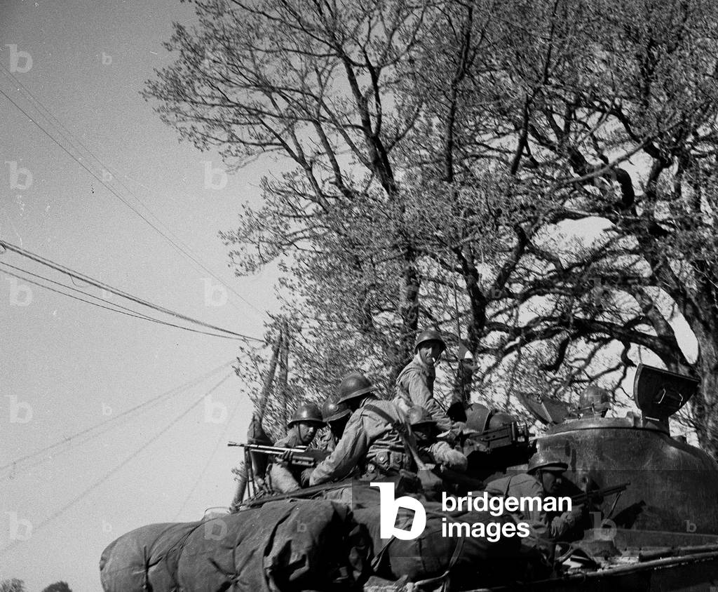 Poche de Royan Charente Inferieure, France, 14-18 April 1945 (b/w photo)