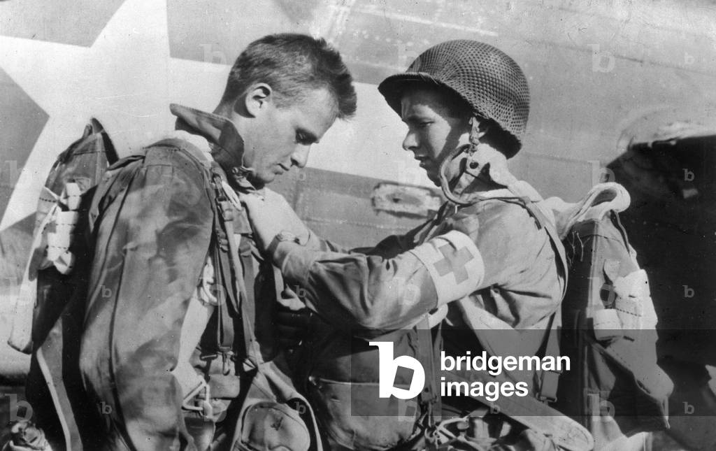 Zweiter Weltkrieg:Pres du Muy (Provence) 15. August 1944: Italien 14. bis 15. August 1944: Ein Fallschirmsprin