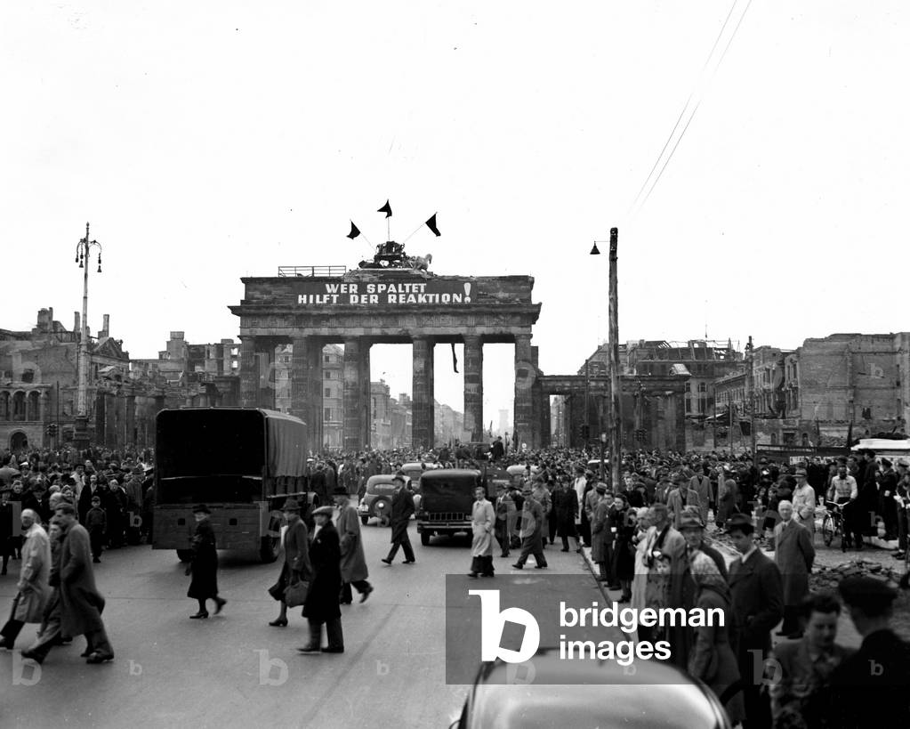 Image Of Blockade Of Berlin By English Blockade Of Berlin 1948 1949 