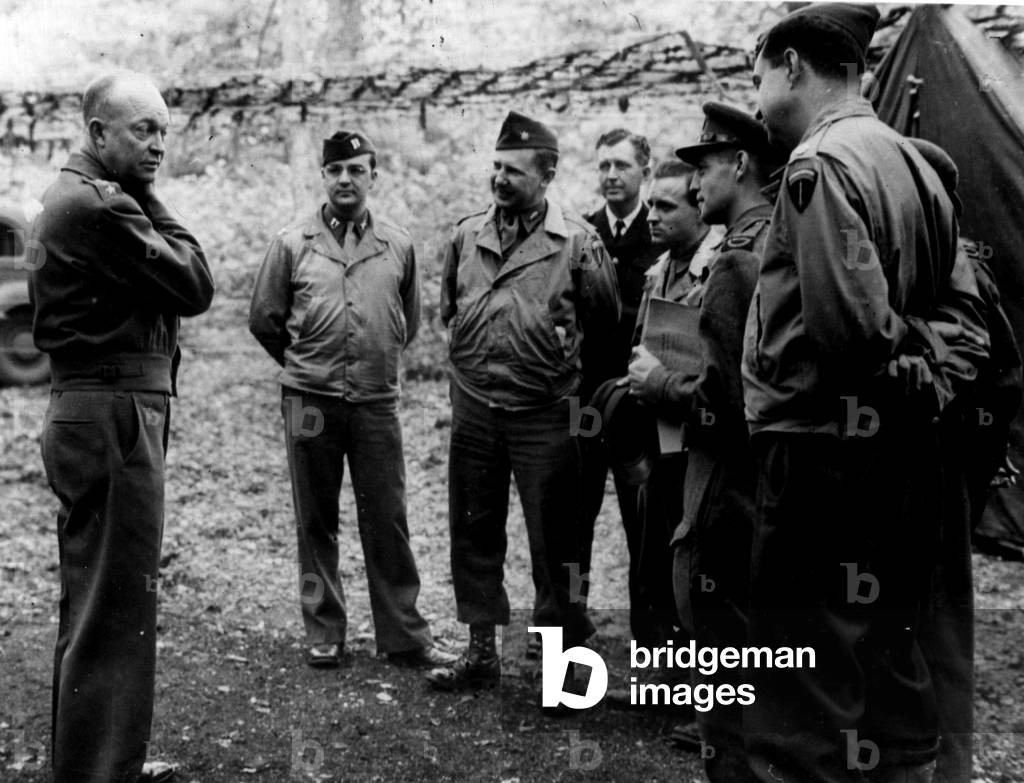 Immagine di Fotografia "Seconda guerra mondiale (1939-1945) (Seconda Guerra Mondiale): Dwight Eisenhower (1890
