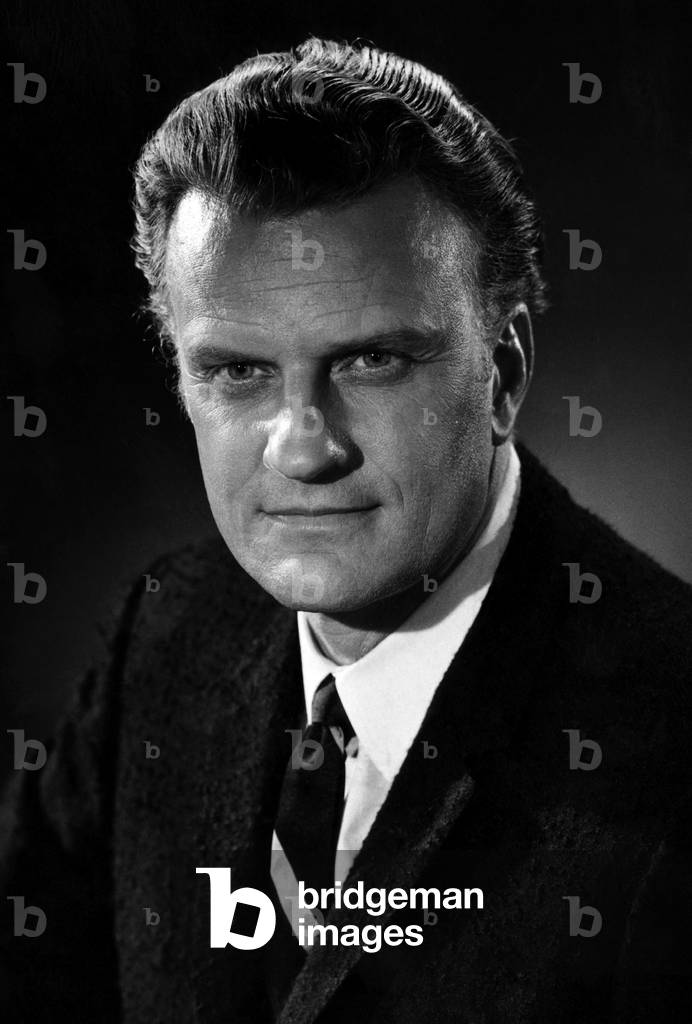 Evangelist, Billy Graham. c. 1964.