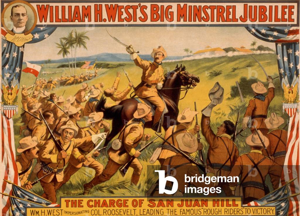 William H. West's Big Minstrel Jubilee, 1899 (poster)